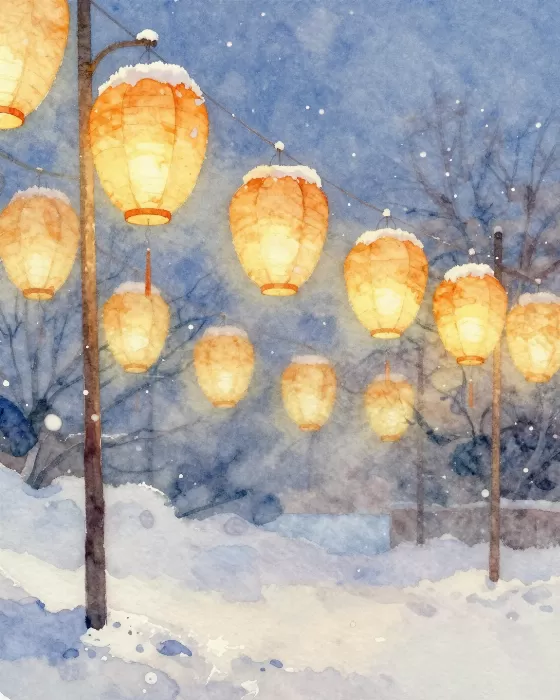 Glowing Lanterns