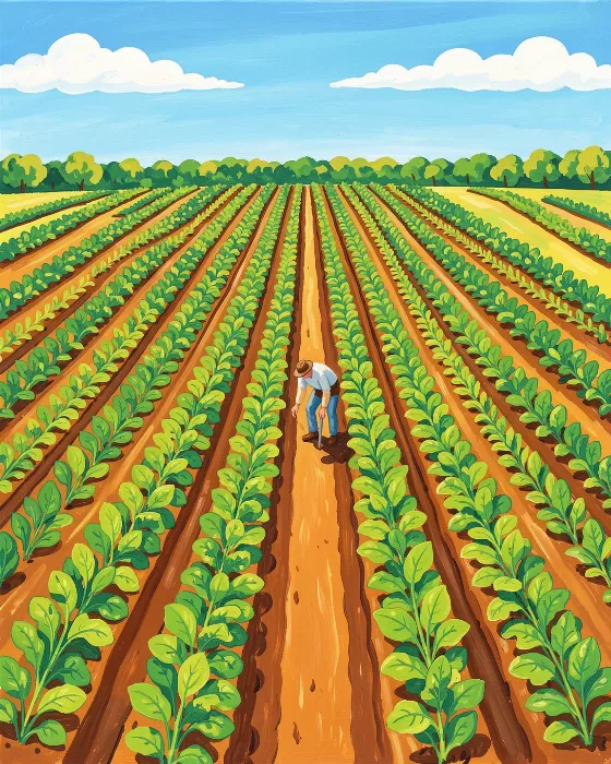 Potato Rows