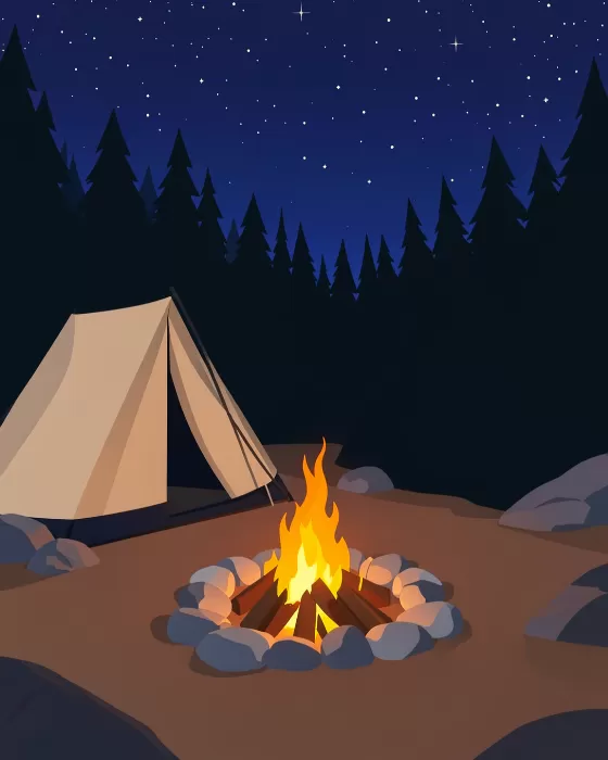 Quiet Campfire