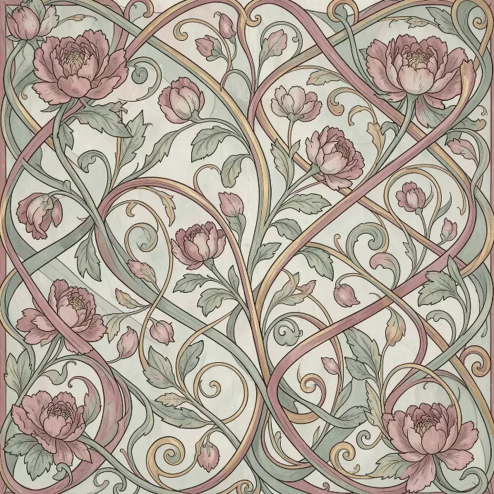 Peony Ribbons