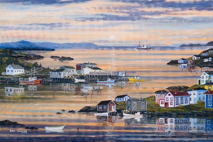 Coastal Heritage - Newfoundland art print