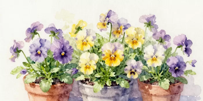 Pansy Arrangement