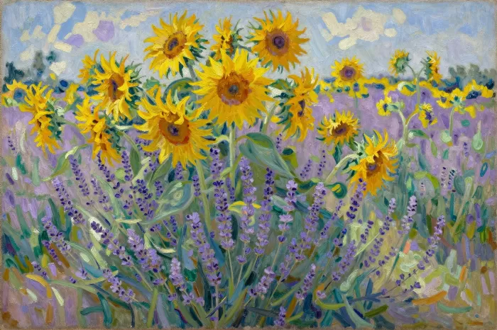 Provence Sunflowers