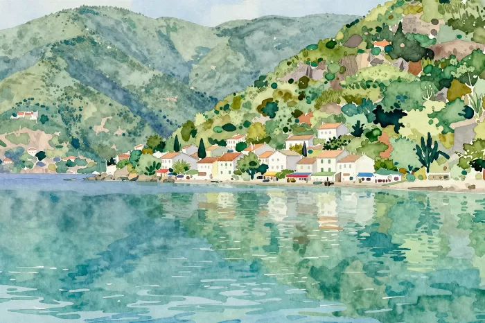 Hillside Reflections