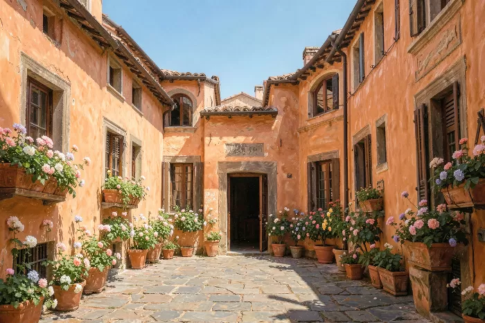 Florentine Courtyard
