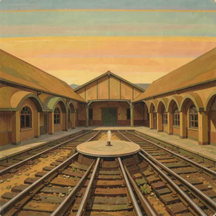 Roundhouse Turntable