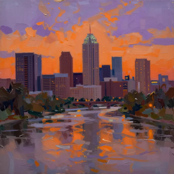 Violet Skyline