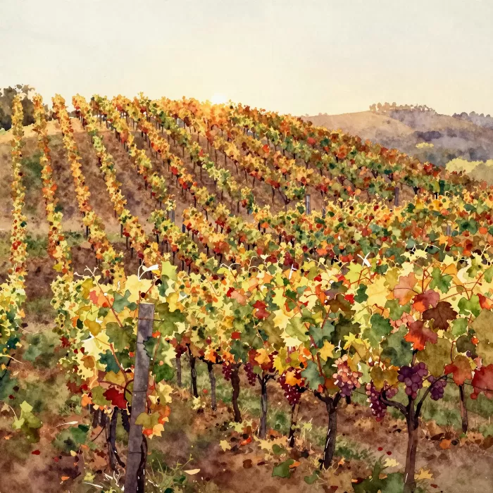 Autumn Grapes