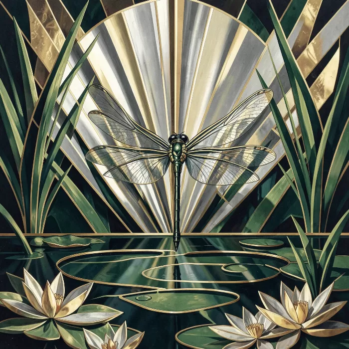 Deco Dragonfly