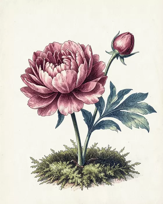 Peony Moss