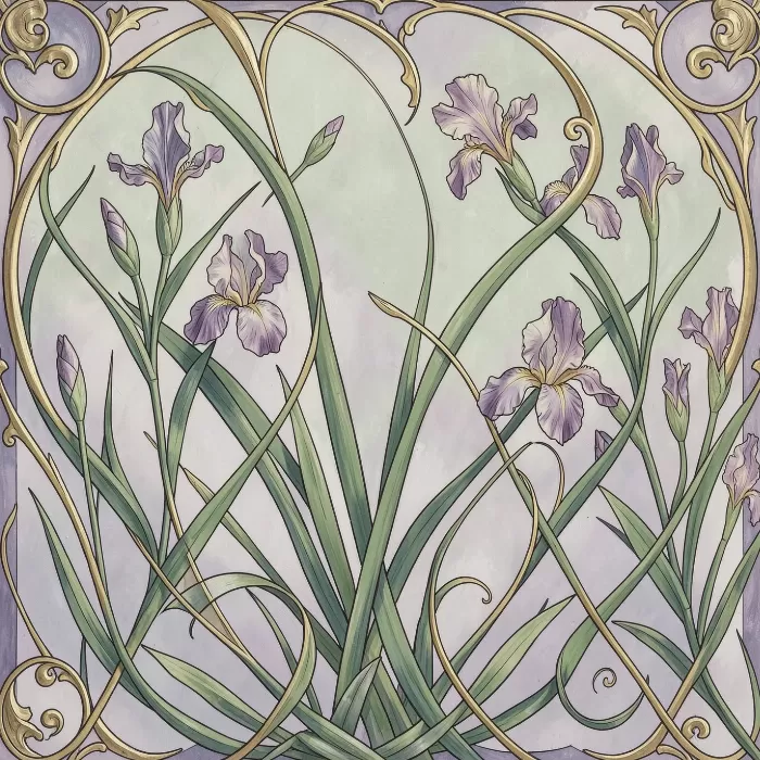 Sage Scrollwork