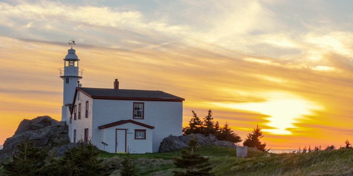 Rocky Harbour Lighthouse - Newfoundland art print