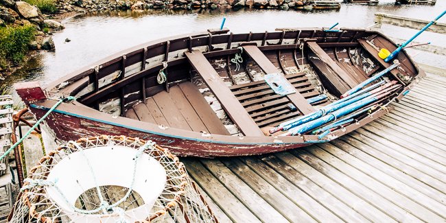 Retired Now - Newfoundland art print