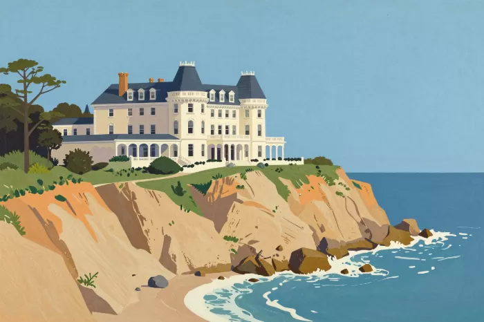 Cliffside Mansion