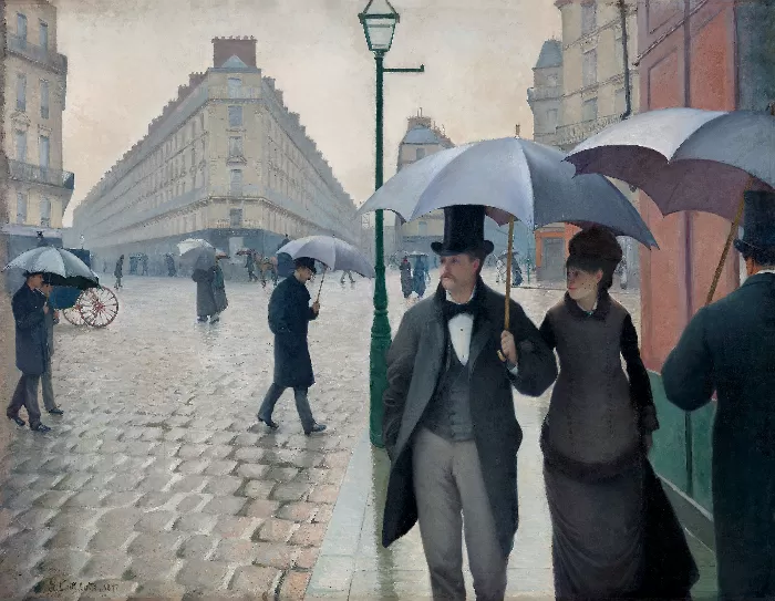 Paris Street Rainy Day