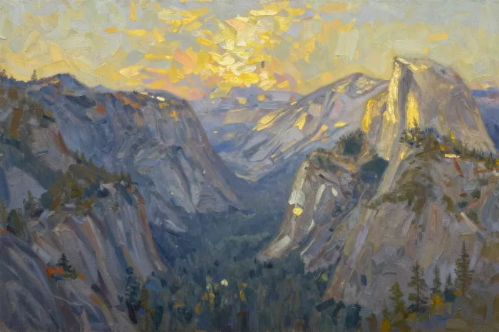 Half Dome Sunrise