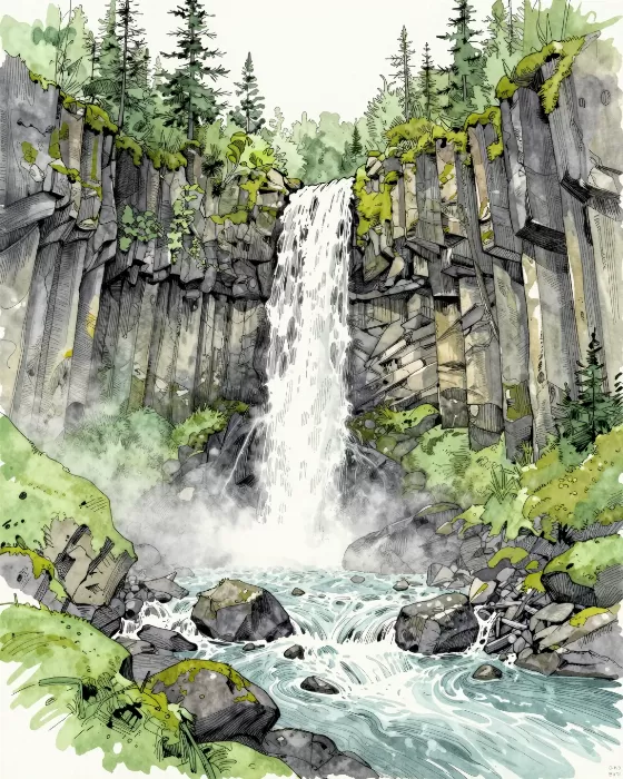 Cascade Veil