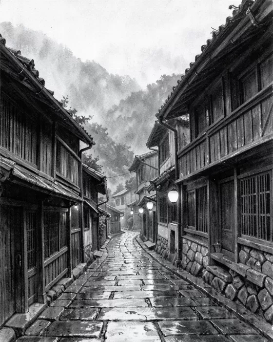 Rainy Lane