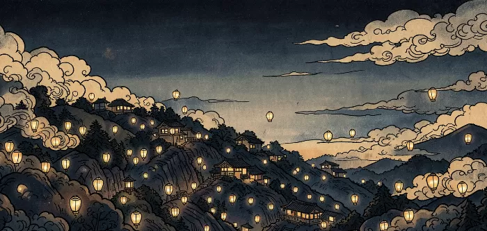 Jiufen Lanterns