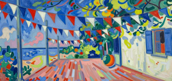 Festive Porch