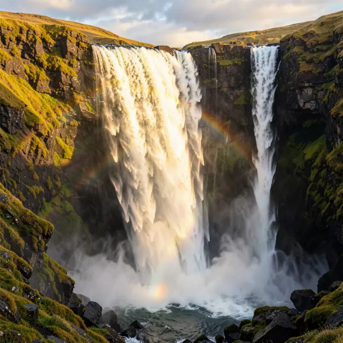 Skogafoss Cascade