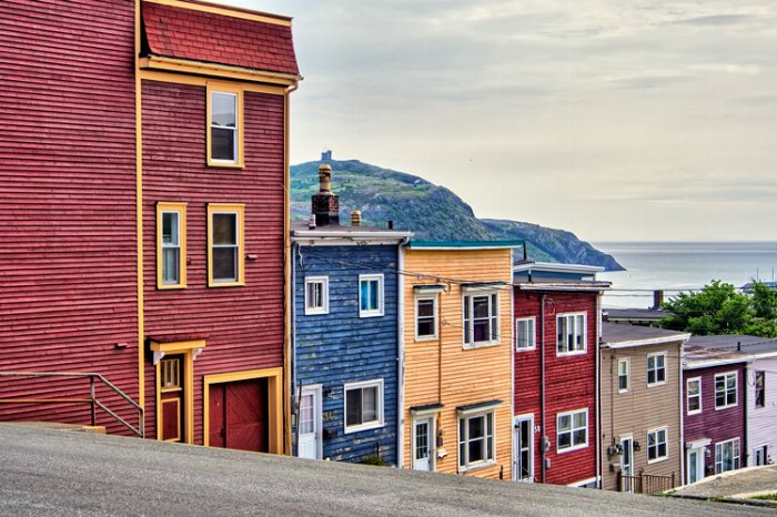 Victoria Street - Newfoundland art print