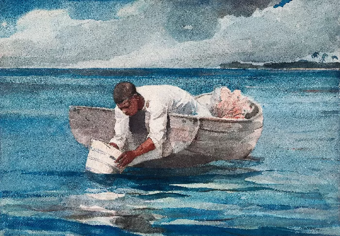 Winslow Homer the Water Fan