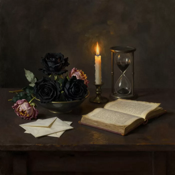 Candlelit Still Life