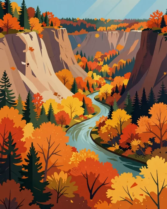 Fall Art canvas prints