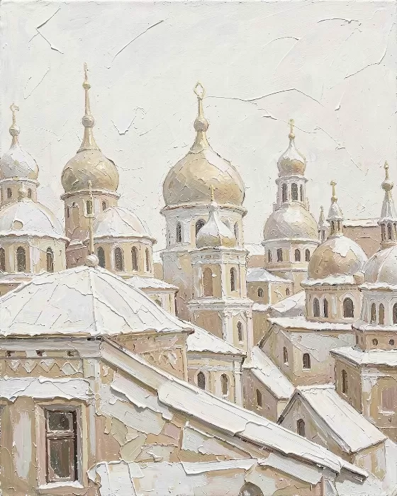 Moscow Snowfall