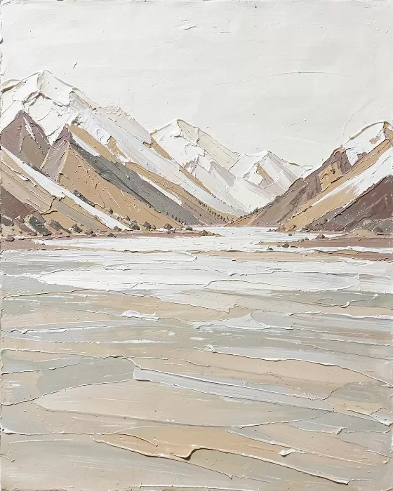 Snowmelt Shore