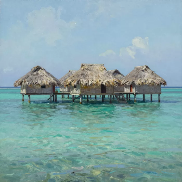 Lagoon Huts