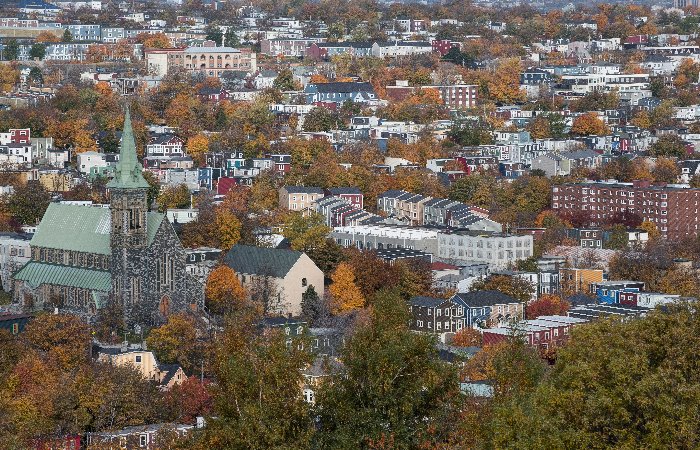 Fall City - Newfoundland art print