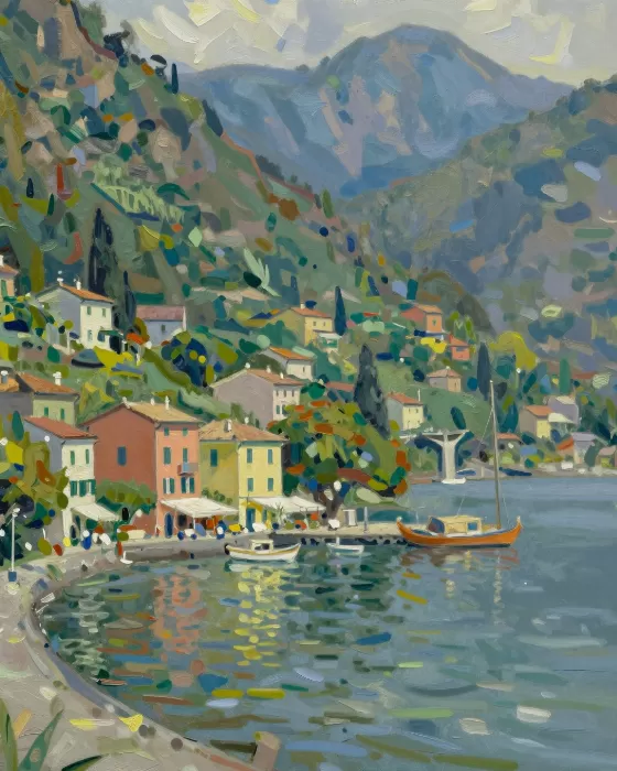 Varenna Harbor