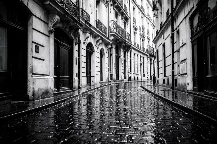Rainy Paris