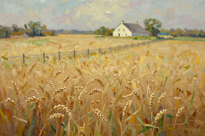 Wheat Fences