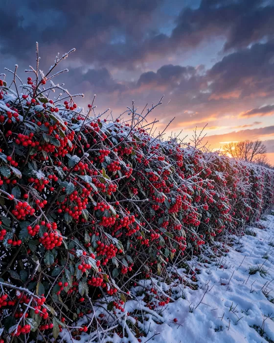 Winter Hedgerow