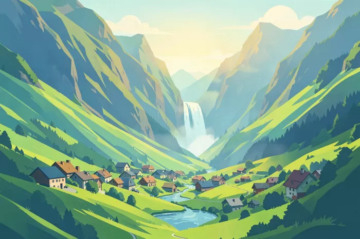 Lauterbrunnen Morning