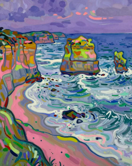 Fauvist Coastline