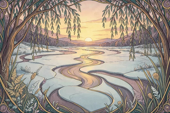 Frozen Willow