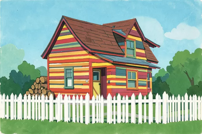 Saltbox Home