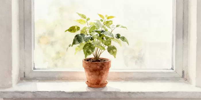 Misted Sprig