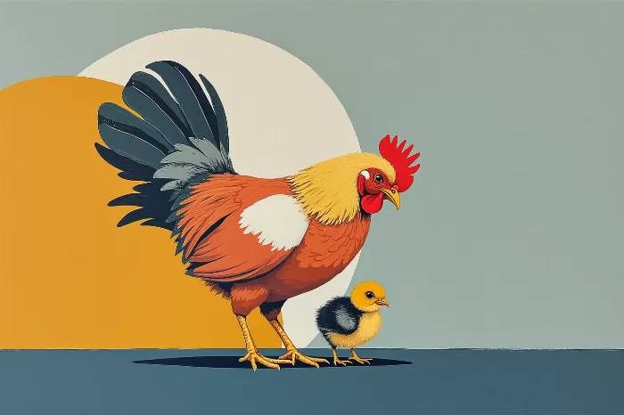 Hen And Chick II