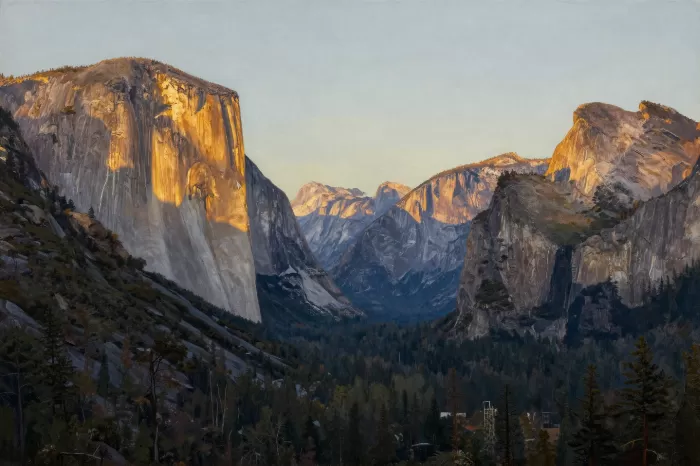 Sunlit Granite