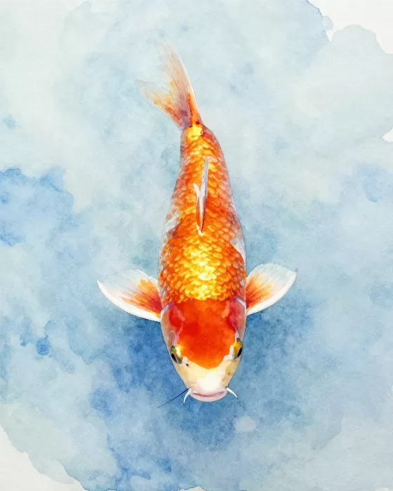 Drifting Koi