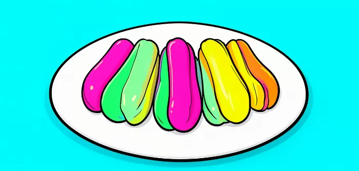 Candy Éclairs