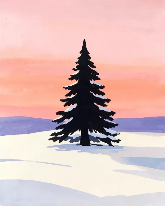 Snowbound Evergreen