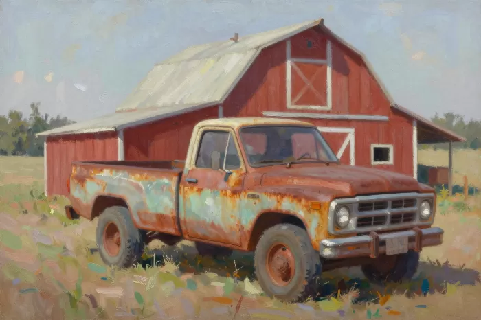 Barn Morning