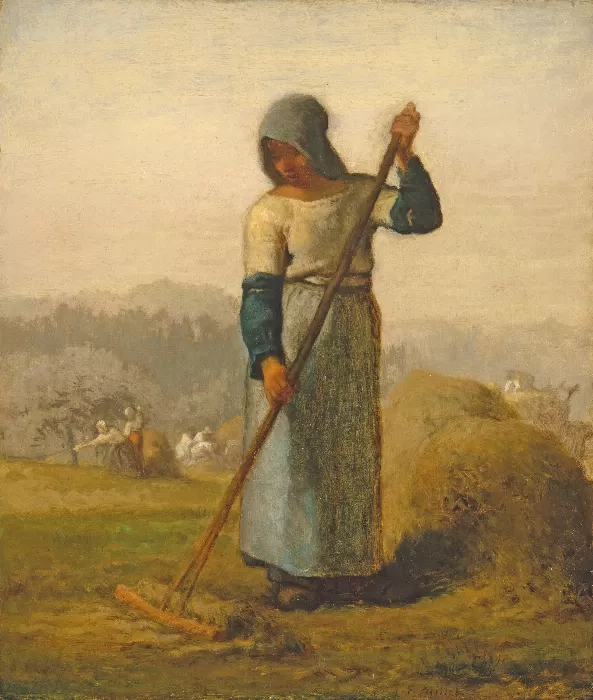 Jean-Francois Millet Woman With Rake