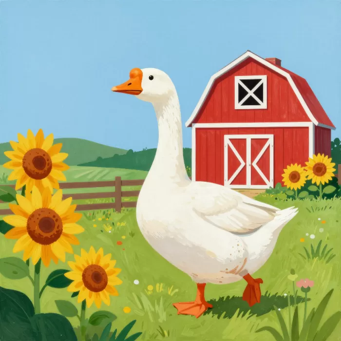 Barnyard Goose